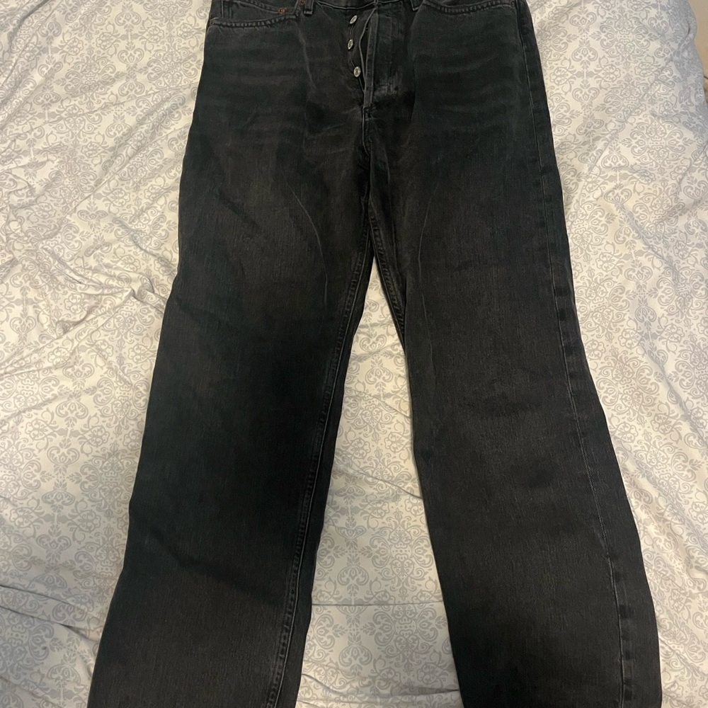 Black Denim Jeans